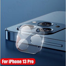 Load image into Gallery viewer, 3pcs in 1 Camera Lens Protector For iPhone 13 11 12 14 Pro Max HD Full Cover Camera Protection For iPhone 14 Plus 13 12 Mini Suit Camera Protective Glass For iphone
