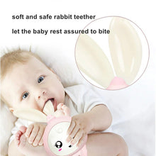 Load image into Gallery viewer, Music and Shine Rabbit Intelligent Baby Rattle Toy
