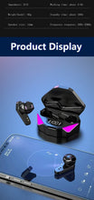 将图片加载到图库查看器，NEW AIR X15 Earphones Bluetooth Wireless Gamer Headphones 65ms Low Latency Earbuds fone Gamer Headset Gamer With Mic Handfree

