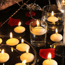 将图片加载到图库查看器，6/10/16Pcs Unscented Discs Candles Floating For Valentine's Day Party Wedding Home Bathtub Decor Romantic Confession Candlelight
