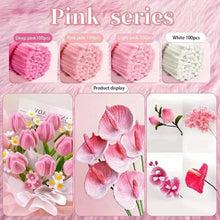 Load image into Gallery viewer, Chenille Stems 30cm Pipe Cleaners - DIY Craft Supplies for Handmade Flowers &amp; Art Projects
