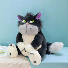 Load image into Gallery viewer, Japanese Funny Lucifer Cat Doll Plush Toy Doll Lucifer Bad Cat Pillow Carol Cat Plush Toy Birthday Gift Girl
