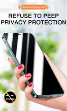 将图片加载到图库查看器，200D Anti Glare Tempered Glass For iPhone 13 12 11 14 Pro Max Mini Privacy Screen Protector iPhone 14 7 8 Plus XR X Screen Glass Anti Spy Tempered Glass Screen Protector Full Coverage
