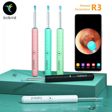 Load image into Gallery viewer, Bebird R1 R3 X3 Smart Visual Ear Sticks Endoscope 300W High Precision Earpick Mini Camera Otoscope Health Care Mijia Ear Cleaner
