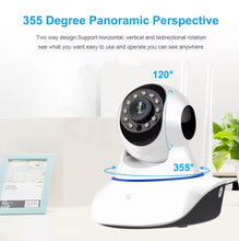 Load image into Gallery viewer, 2MP Wireless Smart Security Camera Indoor Home Surveillance with Two-way Audio Baby Pet Monitor Video Record WIFI Smart Camera
