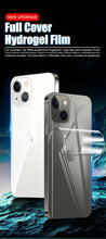 Load image into Gallery viewer, Full Cover Back Film For iPhone 13 12 Pro Max Mini Mobile Phone Accessories Side Film Not-Screen Protector Glass Ultra Thin Transparent/Matte Side and Back Film Anti-Scratch Border Sticker
