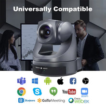 Load image into Gallery viewer, Runpu 4K30fps 20X Optical Zoom AI-Tracking Ptz NDI Camera HDMI LAN POE Live Streaming Broadcast Video Conference System Camera
