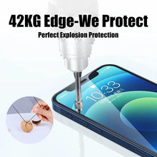 Load image into Gallery viewer, 9D Full Cover Glass Screen Protector for IPhone 11 Pro Max 14 12 X s XS XR Tempered Glass on IPhone 13 Mini 7 8 6S Plus SE Film  Tempered Glass Screen Protector Compatible for iPhone
