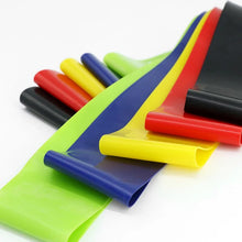 将图片加载到图库查看器，Portable Fitness Workout Equipment Rubber Resistance Bands Yoga Gym Elastic Gum Strength Pilates Crossfit Women Weight Sports
