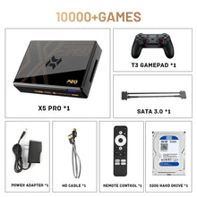 Load image into Gallery viewer, Kinhank Super Console X5 PRO Retro Video Game Console RK3588 8GDDR4 with 4T HDD 16000+ Games Plug and Play for PS2/PS1/SS/DC/N64
