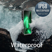 将图片加载到图库查看器，Waterproof Case For iPhone 14 Pro Max 14 Pro iPhone 13 Pro Max Protector Full Body Protective Dustproof Magnetic Phone Case Waterproof 360 Degree All-Round Protection with Built-in Screen Protector Outdoor Transparent  Shockproof Case
