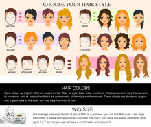 将图片加载到图库查看器，Short Straight Synthetic Wigs for Women Blonde to Brown Ombre Bob Wigs with Bangs Daily Cosplay Party Heat Resistant Fake Hair
