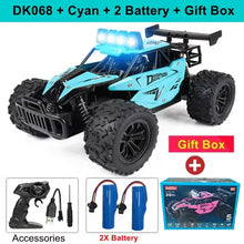 Load image into Gallery viewer, 1:16 RC Drift Racing Car - High-Speed Off-Road Alloy Truck with LED Lights, 20KM/H, 2.4G Radio Control for Kids &amp; Adults
