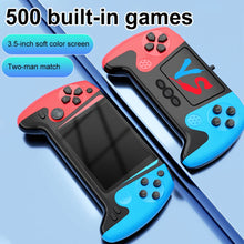 Load image into Gallery viewer, X10 Portable Video Game Console 4 inch IPS Screen Handheld Game Console Built-in 500 Game Retro TV Game Player 1200mAh AV Output

