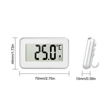 Load image into Gallery viewer, Digital Fridge / Freezer Thermometer Household Thermograph Humidity Meter IPX3 Waterproof LCD Display Wireless &amp; Hanging Hook
