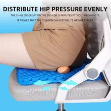 Load image into Gallery viewer, Breathable Gel Seat Cushion – Honeycomb Design for Tailbone &amp; Back Pain Relief, Home Office &amp; Car Use
