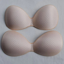 Load image into Gallery viewer, Thin Breathable One-piece Chest Pad Sewn Edges Bra Inserts for Bras Inserts Bra Cups Replacement Bra Pads Women's Sports Cups (RPM Women's)
