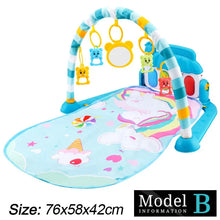 Load image into Gallery viewer, Baby Fitness Play Gym with Music &amp; Piano Mat
