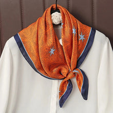 Load image into Gallery viewer, Luxury Satin Silk Square Scarf – Shawl, Hijab &amp; Fashion Wrap 2023
