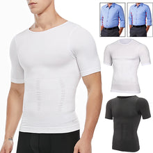 Load image into Gallery viewer, Men Slimming Body Shaper Belly Control Shapewear Man Shapers Modeling Underwear Waist Trainer Corrective Posture Vest Corset
