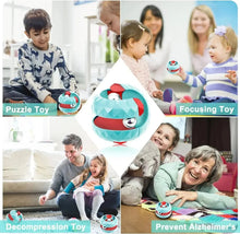 Load image into Gallery viewer, Decompression Orbit Ball Cube Fidget Toy – Anti-Stress Sensory Spinner Toy for Kids, Teens &amp; Adults | Focus &amp; Anxiety Relief Gift
