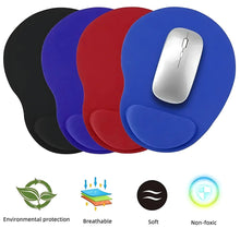 Load image into Gallery viewer, Ergonomic Wrist Rest Mouse Pad for PC &amp; Laptop – Soft Non-Slip Rubber Mat with Comfortable Wrist Support
