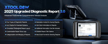 将图片加载到图库查看器，XTOOL D8W Bluetooth Diagnostic Tool Automotive Scanner ECU Coding Key Programming Topology Map 38 Reset Service CANFD DOIP
