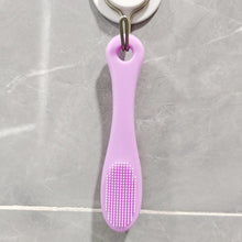 将图片加载到图库查看器，Soft Pet Finger Brush Cats Brush Toothbrush Tear Stains Brush Eye Care Pets Cleaning Grooming Tools Dog Cat Cleaning Supplies Soft Silicone Toothbrush with Long Handle for Dog Cat Pet Dental Care
