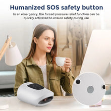 Load image into Gallery viewer, Wireless Electric Hand Massager Air Compression Hot Compress Palm Acupoint Massager Finger Arthritis Numbness Muscle Relaxation
