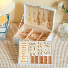 Load image into Gallery viewer, Jewelry Storage Box – Necklace &amp; Earrings Organizer for Gifts

