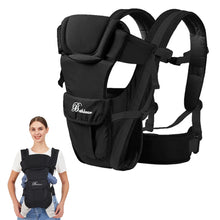 Load image into Gallery viewer, Baby Sling Carrier, 4-in-1 Ergonomic Baby Backpack Carrier, Easily Adjustable Baby Carrier Newborn to Toddler
