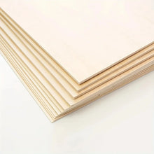 Load image into Gallery viewer, Unfinished Wood Sheets for Crafts - 6x4in/15x10cm (4/8/15 Pcs) | DIY Arts &amp; Projects
