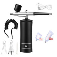 Load image into Gallery viewer, Portable Airbrush Nail Kit with Compressor - For Nails, Cake, and Crafts
