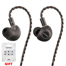 Load image into Gallery viewer, KEFINE Delci 10mm DLC+PU Diaphragm Dynamic Driver Hifi Wired IEM Earphones with CNC Metal &amp; Detachable 0.78mm 2pin 3.5mm Cable

