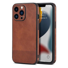 Load image into Gallery viewer, Gorgeous Luxury Genuine Leather Phone Case For iphone 13 Pro Max 12 11 14Pro Max XR XS MAX 7Plus Shockproof Cover Full Protective  Slim Leather Luxury PU Flexible Bumper Non-Slip Grip Shockproof Full Body Protective Cover Men Women Phone Cases
