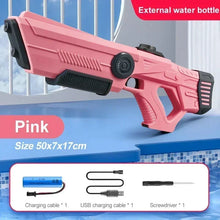 Load image into Gallery viewer, Electric Automatic Water Gun – Rechargeable High-Pressure Water Blaster for Kids &amp; Adults, Portable Outdoor Beach Toy
