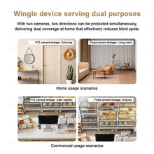 将图片加载到图库查看器，XIAOMI Smart Camera C300 Dual Camera Version，360° 3MP WiFi 6，Home Security Baby Monitor，Pet Camera，Chinese Version With Adapter
