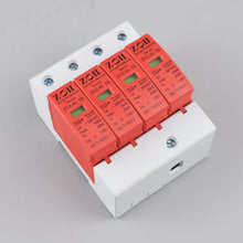 Load image into Gallery viewer, AC SPD 1P+N 3P+N 2P 4P 20KA~40KA C ~385VAC House Surge Protector protection Protective Low-voltage Arrester Device
