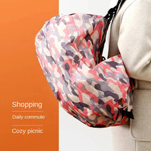 Load image into Gallery viewer, Foldable Camouflage Shopping Bag – Large Capacity Portable Tote
