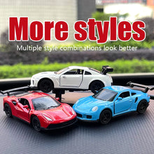 Load image into Gallery viewer, Drifting Car Model dashboard Swing Moving cool sports racing ornaments dash interior accessories decor items fun decorations men
