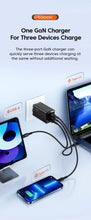 Load image into Gallery viewer, Toocki 67W GaN Charger Quick Charge 4.0 PD3.0 Fast Charging Type C Charger for Macook iPhone 14 13 12 Pro Max Samsung S23 Xiaomi
