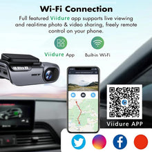 Load image into Gallery viewer, 4K Car Dash Camera with GPS Wi-Fi Car DVR UHD Recording Video Recorder 24H Parking Monitor Driving Vehicle Cam 170° Wide Angle
