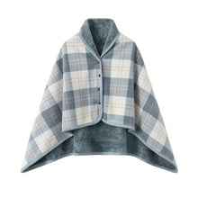 将图片加载到图库查看器，Wearable Blanket Shawl – Flannel Lazy Office Wrap
