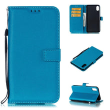 Load image into Gallery viewer, Solid Color Leather Wallet Case For iPhone 14 XS MAX 11 Pro 12 mini 13 Flip Cover Card Slot Mobile Phone Case  Wallet Mobile Phone Case Leather Flip Case Wallet Colorful Protective Case
