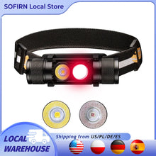 Load image into Gallery viewer, H25LR LED 90 High CRI Rechargeable Headlamp Powerful Lightweight Head Flashlight with Bright White Light  660nm Deep Red Torch
