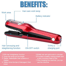 Load image into Gallery viewer, Rechargeable Cordless Split Hair Trimmer Hair Split Ends Trimmer Remover Damaged Hair Repair Hair Care Treatment Portable Home
