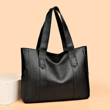 将图片加载到图库查看器，Vintage Large Capacity Tote Bag, Retro Vegan Shoulder Bag, Women's Casual Handbag For Commute
