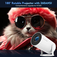 Load image into Gallery viewer, Transpeed 4K Wifi6 HY300 Pro Projector
