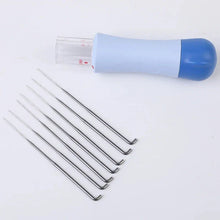 Load image into Gallery viewer, Felting Needle Tool with 7 Needles - DIY Starter Kit for Wool Crafts
