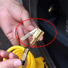 Load image into Gallery viewer, 1/2pcs Car Auto Brass 8mm Tyre Wheel Tire Air Chuck Inflator Pump Valve Clip Clamp Connector Adapter Car Accessories Compressor
